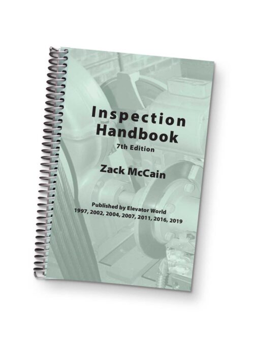 Inspection Handbook Th Edition Print Elevator Books