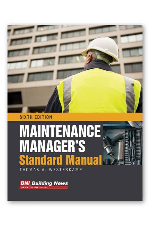 Maintenance Manager's Standard Manual, 6th Edition - Elevator Books